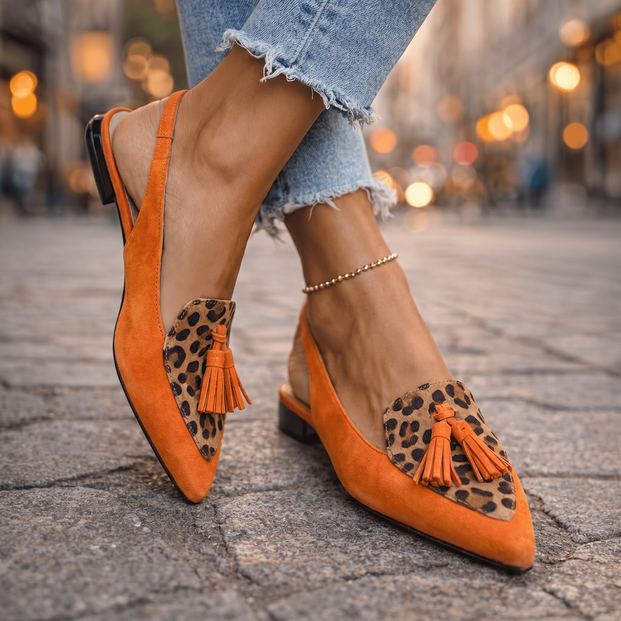 Orange & Leopard / 42